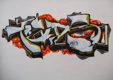 Graffiti Sketch - Photo by ruves