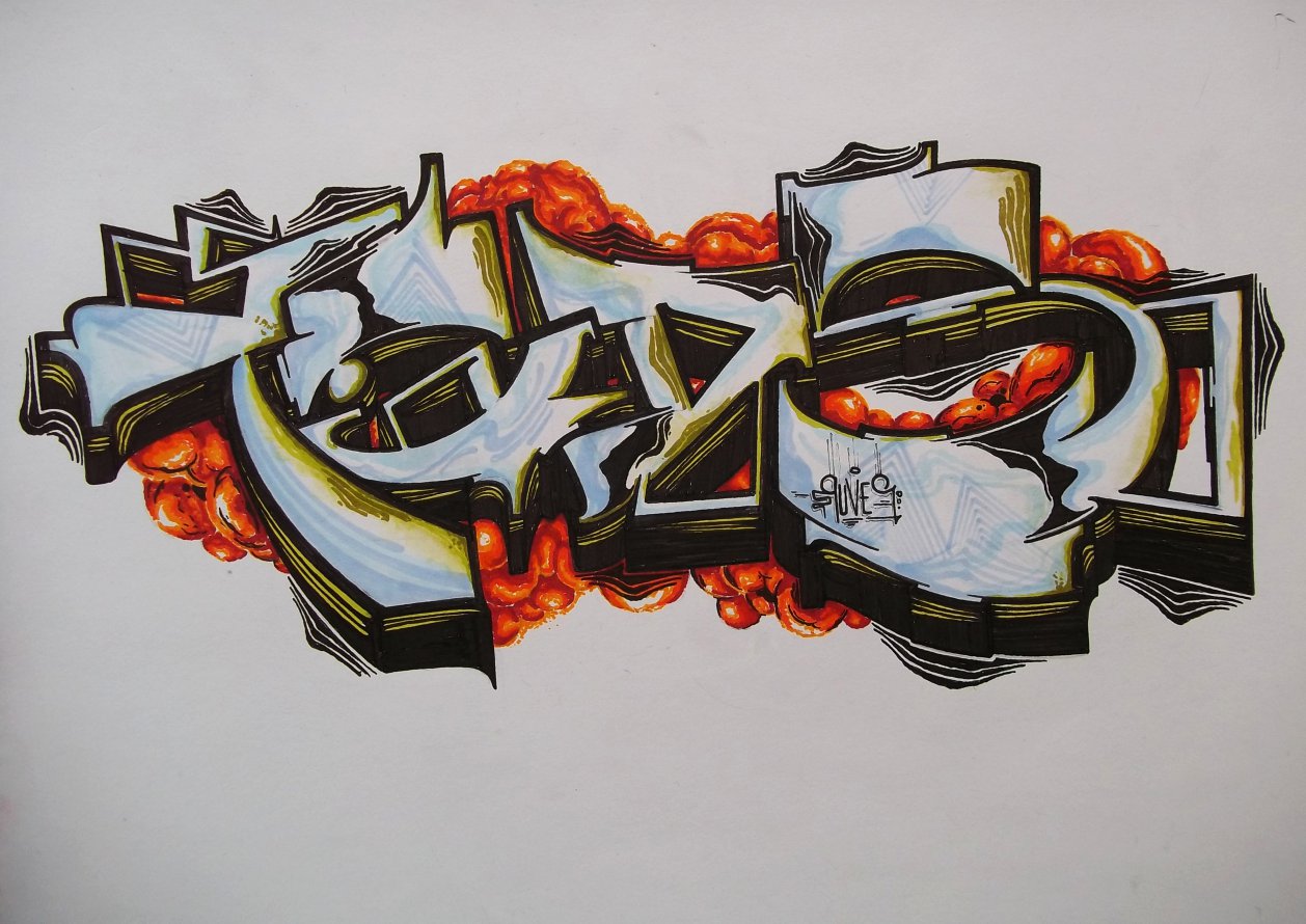 Graffiti Sketch - Photo by ruves
