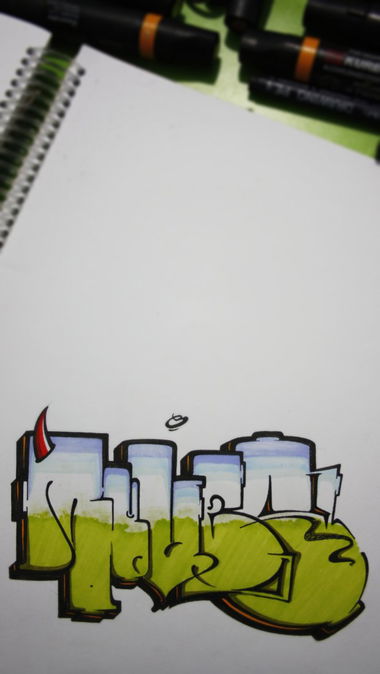 Graffiti Sketch - Photo by ruves