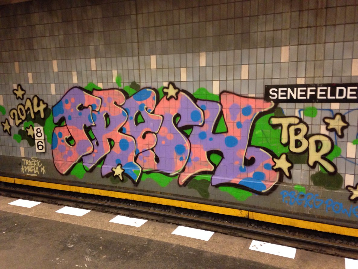 Graffiti Wall - Photo by ruz - Fresh (2013)