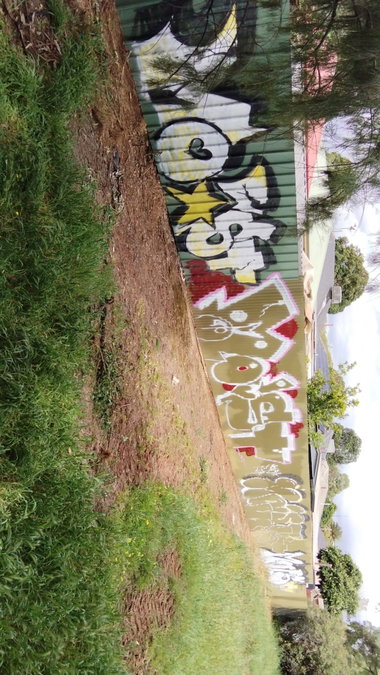 Graffiti Bombing - Photo by ryzie