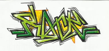 Graffiti Sketch - Photo by sKerOne - Rock (2014)