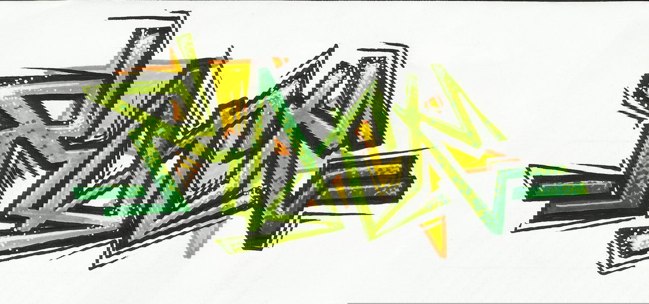 Graffiti Sketch - Photo by sKerOne - Rock (2014)