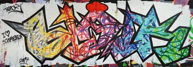 Graffiti Wall - Photo by sKerOne - Black (2014)