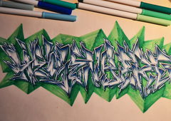 Graffiti Sketch - Photo by sKerOne