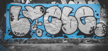 Graffiti Wall in Dresden - Photo by sabaodi - LIEBE (2014)