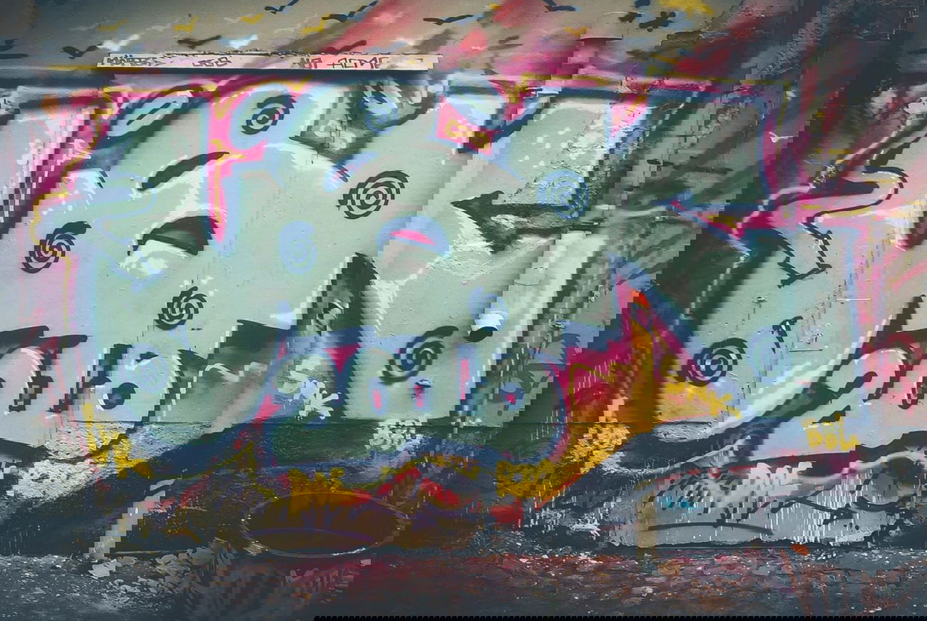 Graffiti Wall in Dresden - Photo by sabaodi - USK (2015)