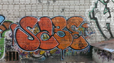 Graffiti Wall - Photo by sabeK