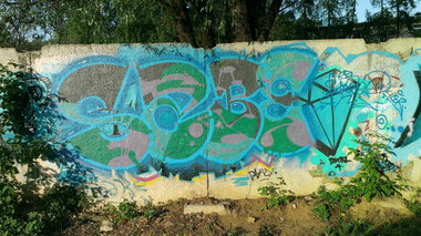 Graffiti Wall - Photo by sabeK