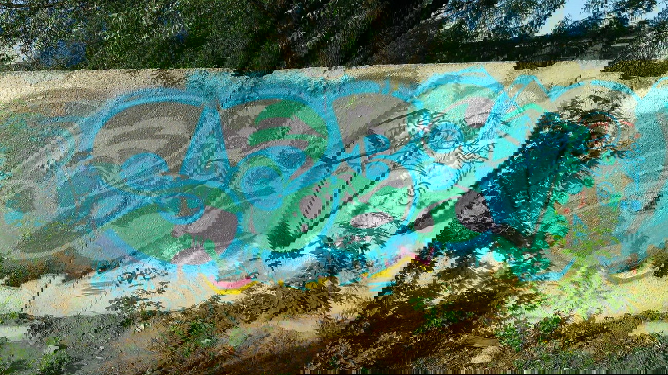 Graffiti Wall - Photo by sabeK