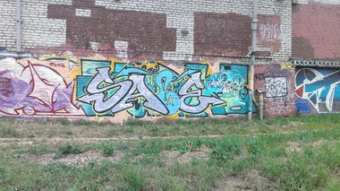 Graffiti Wall - Photo by sabeK