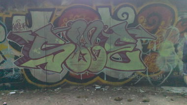 Graffiti Wall in Kostroma - Photo by sabeK