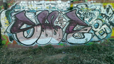 Graffiti Wall - Photo by sabeK