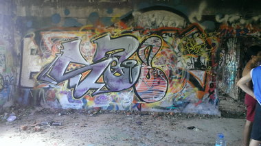 Graffiti Wall - Photo by sabeK