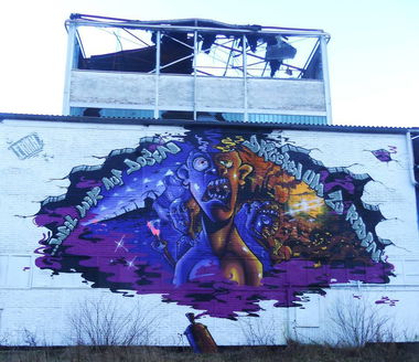 Graffiti Wall - Photo by sadik - Coesfeld