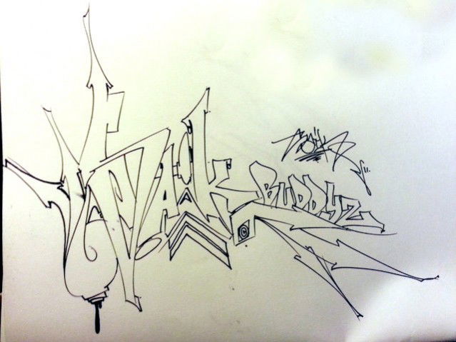 Graffiti Sketch - Photo by saik86