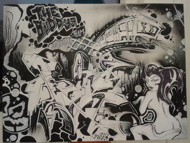 Graffiti Sketch - Photo by saik86