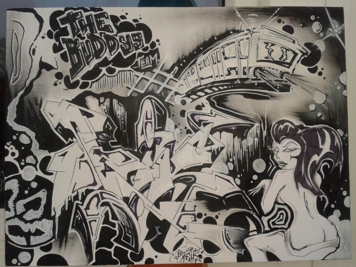 Graffiti Sketch - Photo by saik86