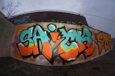 Graffiti Wall - Photo by saiksone - action, graffiti, wall (2013)