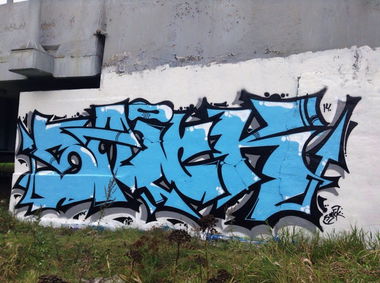 Graffiti Wall - Photo by saiksone - russia, graffiti, saick (2014)