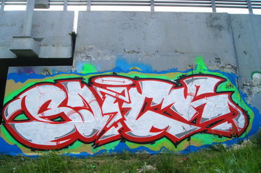 Graffiti Wall - Photo by saiksone - saick, saik, russia (2014)