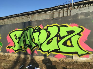 Graffiti Wall - Photo by saiksone - wall, world (2020)