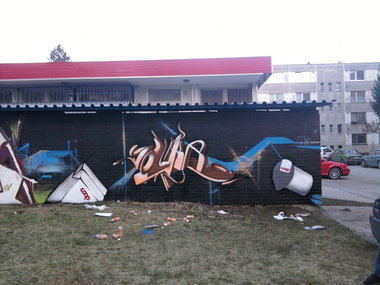 Graffiti Wall - Photo by sakra