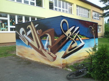 Graffiti Wall - Photo by sakra