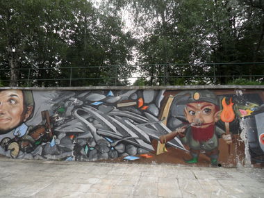 Graffiti Wall - Photo by sakra