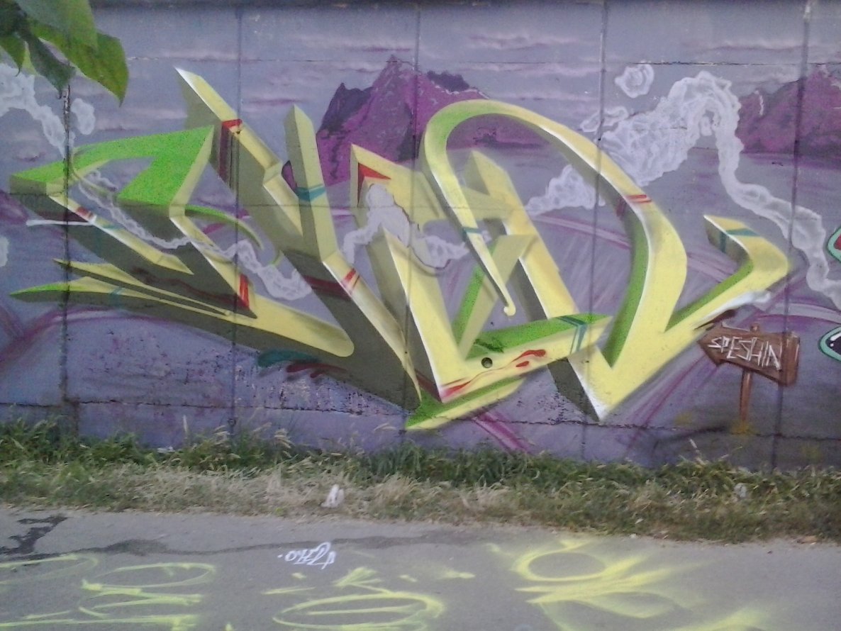 Graffiti Wall - Photo by sakra