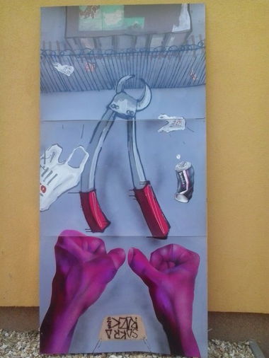 Graffiti Wall - Photo by sakra