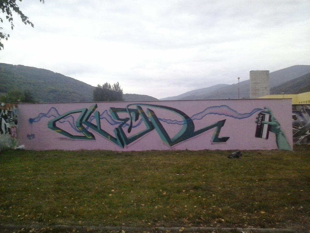 Graffiti Wall - Photo by sakra