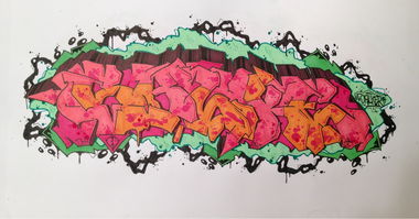 Graffiti Sketch - Photo by salker (2015)