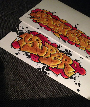 Graffiti Sketch - Photo by salker (2015)