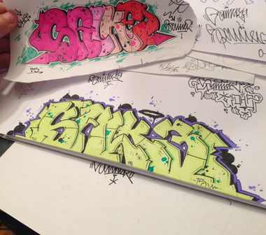 Graffiti Sketch - Photo by salker (2015)
