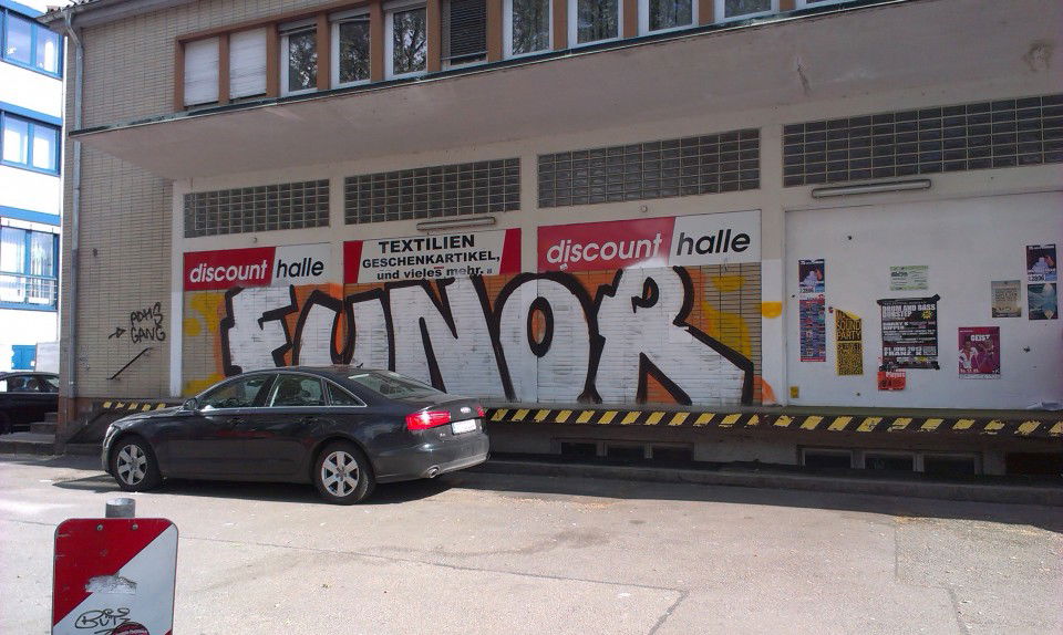 Graffiti Bombing in Germany - Photo by sandmann - Funor