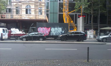 Graffiti Bombing in Köln - Photo by sandmann - zet (2013)