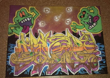 Graffiti Sketch in Germany - Photo by sandmann - stor (2013)