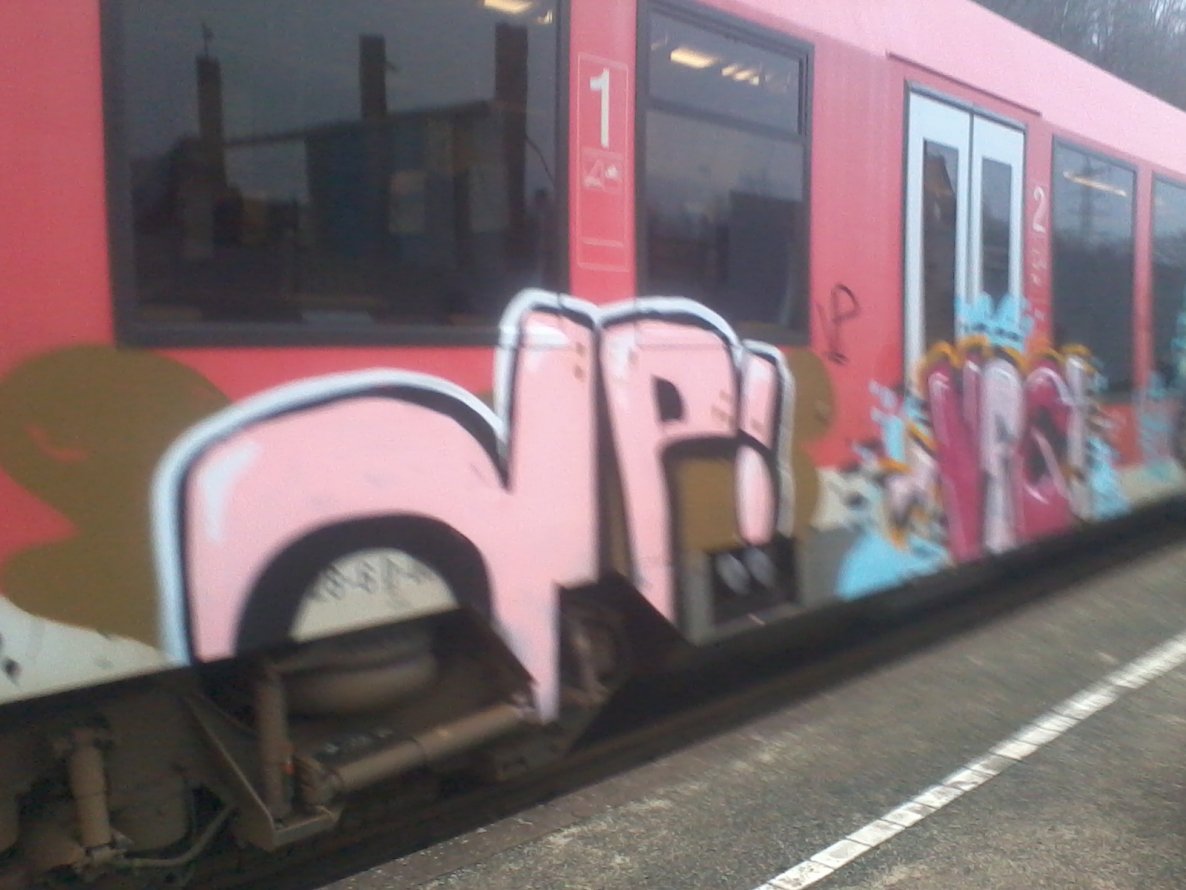 Graffiti Train - Photo by sandmann - vp, volle, pulle (2013)