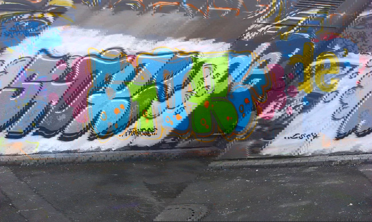 Graffiti Wall - Photo by sandmann