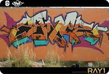 Graffiti Wall in Ulaanbaatar - Photo by sane2 - sane2, sanetwo, tnmc (2013)