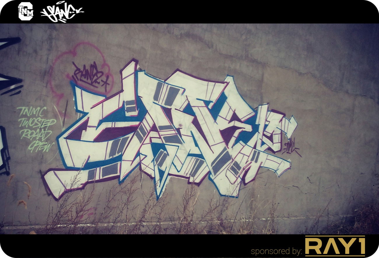 Graffiti Wall in Ulaanbaatar - Photo by sane2 - sanetwo, sane2, mongolia (2014)