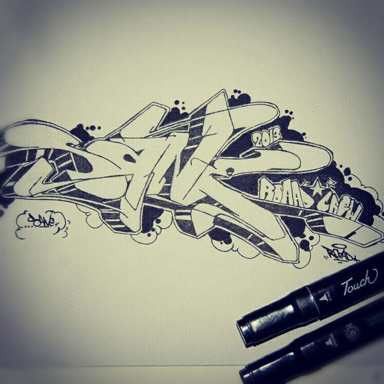 Graffiti Sketch - Photo by sane2 - sane2, sanetwo, tnmc