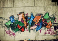 Graffiti Bombing - Photo by sane2 - sane2, sanetwo, tnmc