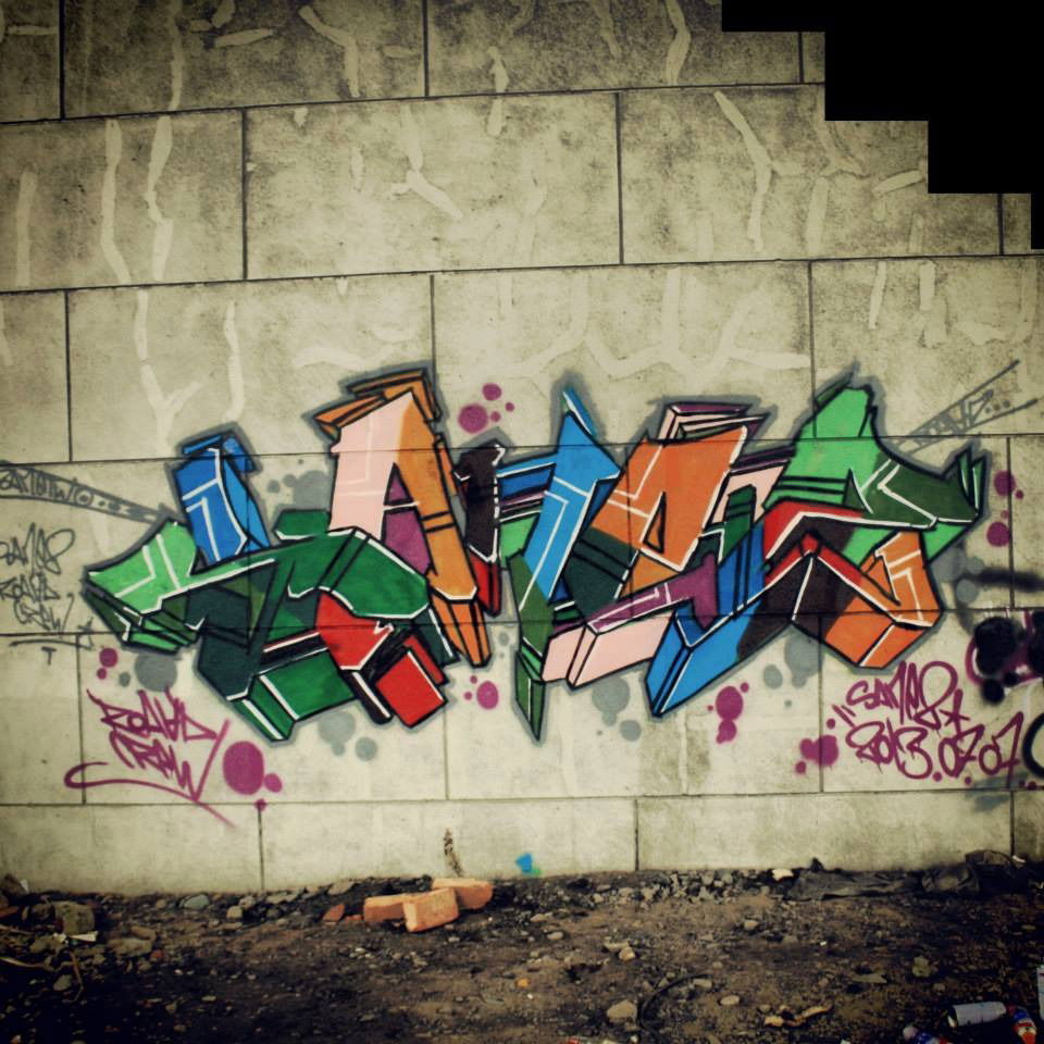 Graffiti Bombing - Photo by sane2 - sane2, sanetwo, tnmc