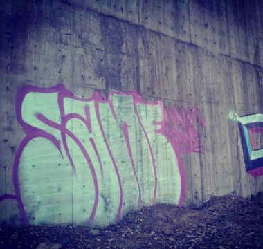 Graffiti Bombing in Mongolia - Photo by sane2 - tnmc, sane2, sanetwo (2016)