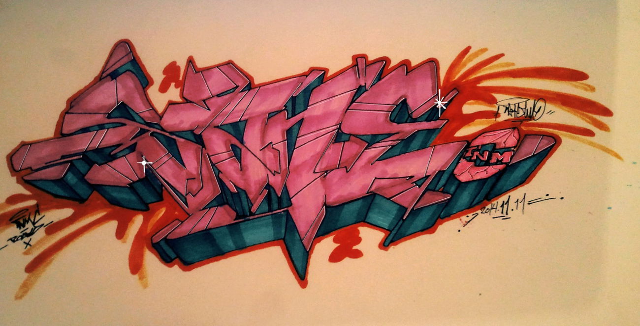 Graffiti Wall - Photo by sane2 - sane2, sanetwo, tnmc