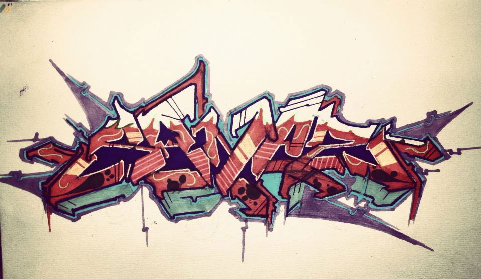 Graffiti Sketch - Photo by sane2 - sane2, sanetwo, tnmc