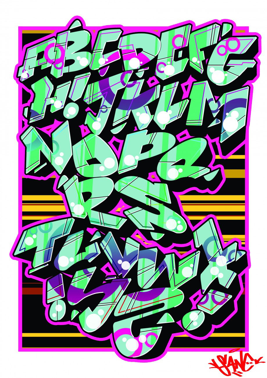 Graffiti Wall in Mongolia - Photo by sane2 - sane2, sanetwo, tnmc (2016)