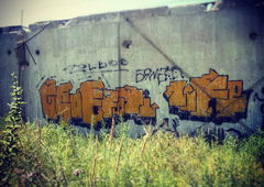 Graffiti Wall in Ulaanbaatar - Photo by sane2 - sanetwo, sane2, Mongolia (2009)